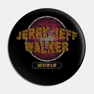 Design Text Country Music, Jerry Jeff Walker Pin