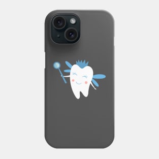 Tooth Fairy on Blue Phone Case