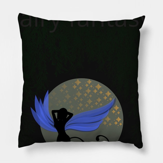 Fairy fantasy Pillow by Prince