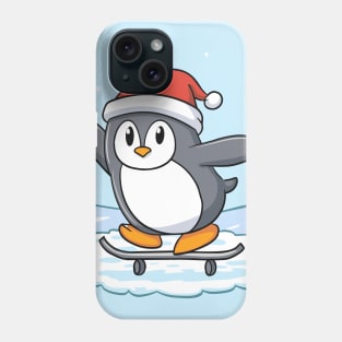 Adorably Festive Christmas penguin Phone Case