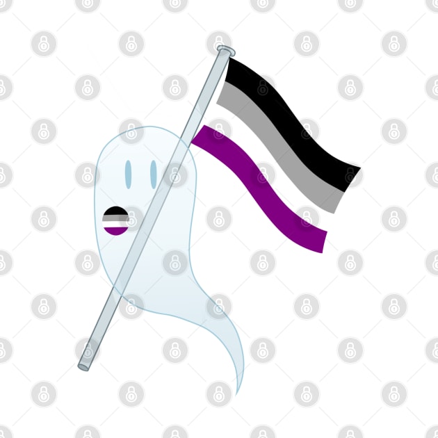 Pride Ghosts - Asexual by WhiteRabbitWeirdo