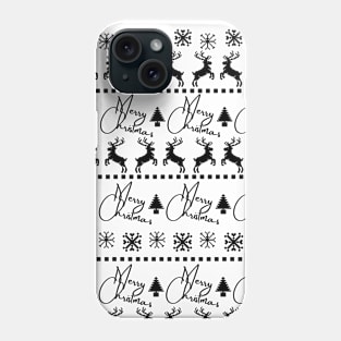 christmas pattern, ugly christmas pattern Phone Case