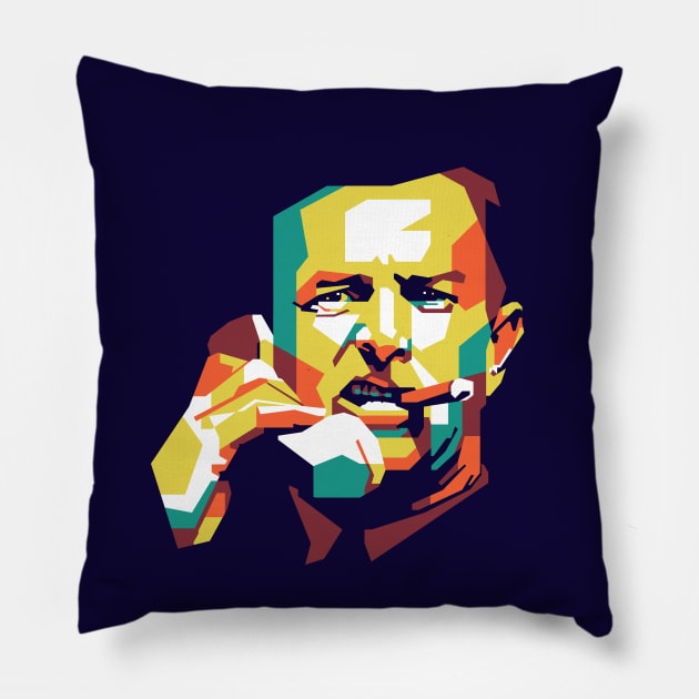 Brigadier General Jack D. Ripper on WPAP Pillow by pentaShop