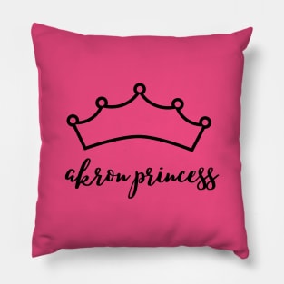 akron princess Pillow