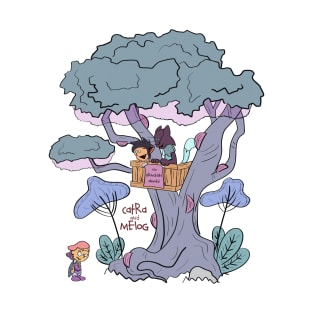 Catra and Melog Treehouse T-Shirt
