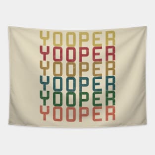 I am a Yooper Vintage Distressed Design Tapestry