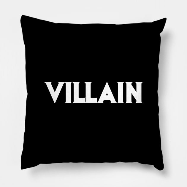 Villain Pillow by VideoNasties