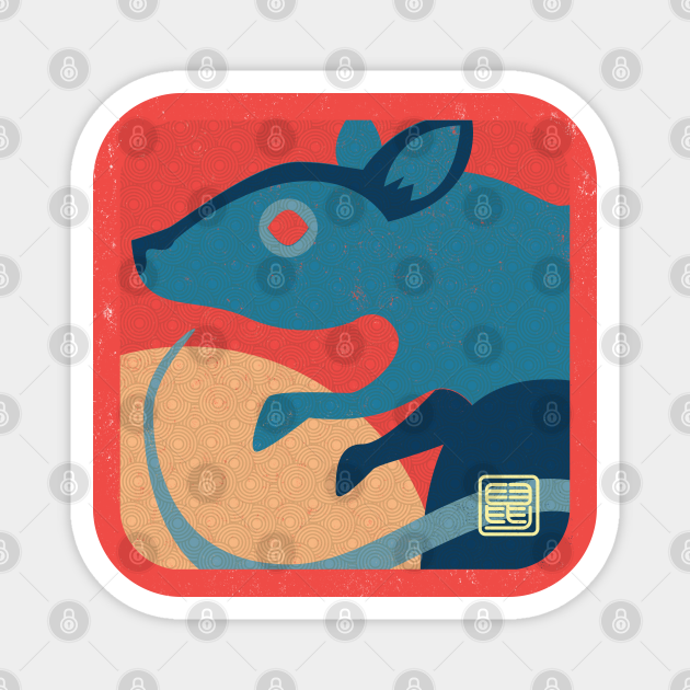 Chinese Zodiac-Year of the Rat - Chinese New Year Of The Rat - Magnet | TeePublic Chinese Zodiac-Year of the Rat - Chinese New Year Of The Rat - Magnet | TeePublic