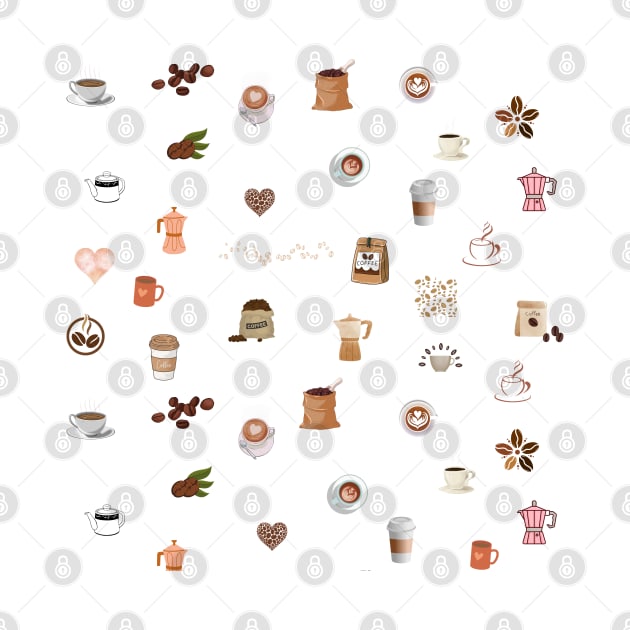 Coffee pattern by Rubi16