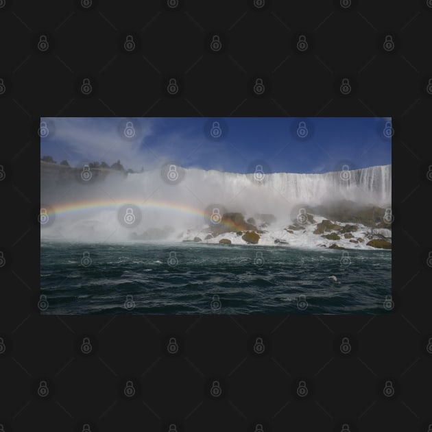 Niagara Rainbow by Elizabeths-Arts