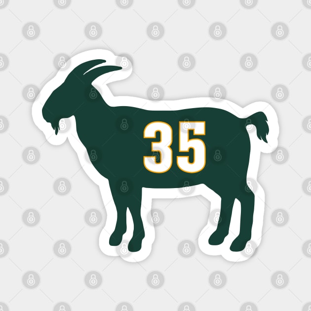 Kevin Durant Seattle Goat Qiangy Magnet by qiangdade