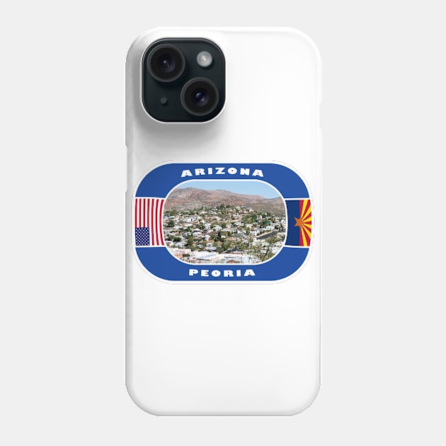 Arizona, Peoria City, USA Phone Case by DeluxDesign