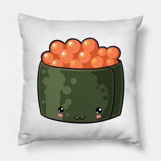 Kawaii food roe nigiri Japanese style Pillow