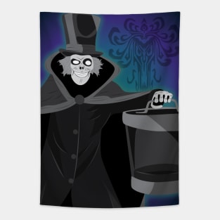 Hatbox Ghost Tapestry