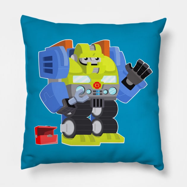 Rescue Bots - Salvage Pillow by TheGreatJery