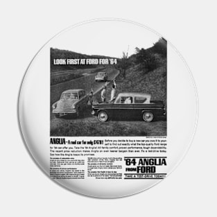 1964 FORD ANGLIA - advert Pin