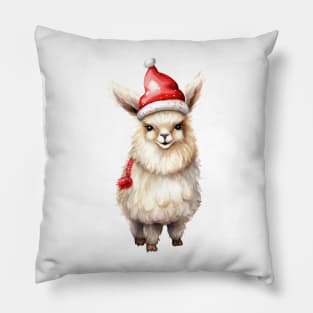 Christmas Llama Pillow