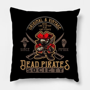 Dead Pirates Society Pillow