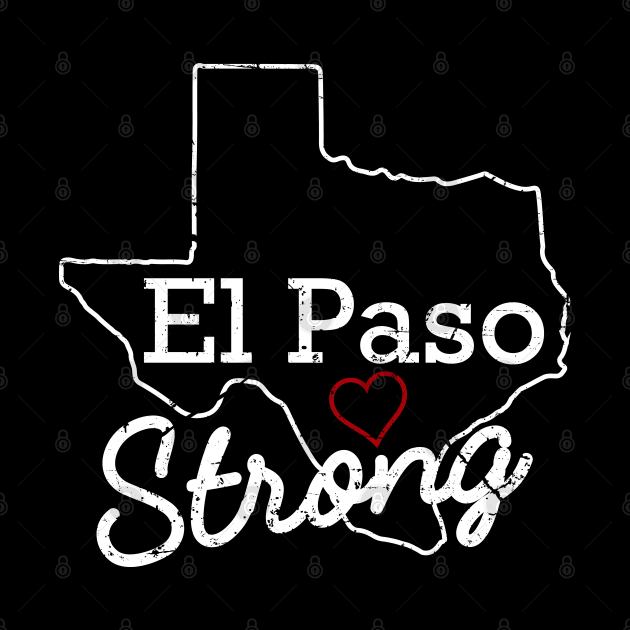 el Paso Strong Heart Vintage by UranusArts