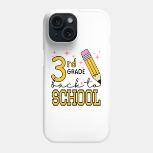 Third Grade Back to School Phone Case