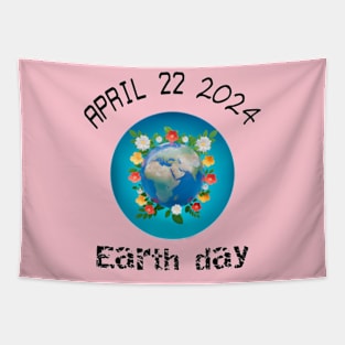 April 22 Earth Day. Tapestry