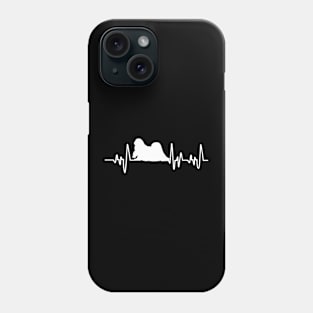 Maltese Heartbeat For Dog Lovers Phone Case