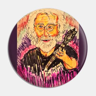 Jerry Garcia Pin