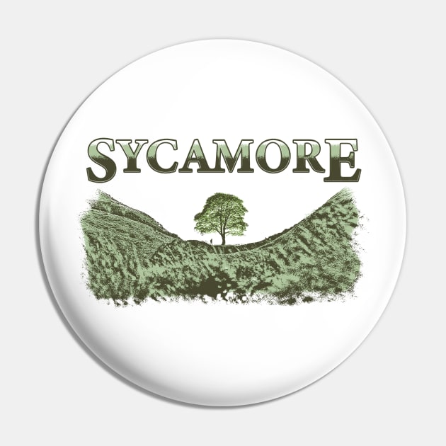 Sycamore Gap Tree Pin by jawiqonata