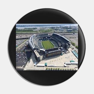 Lincoln Financial Field Philadelphia Eagles Stadium Aerial View Pin