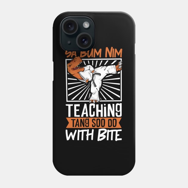 TREX - Sa Bum Nim - Tang Soo Do trainer Phone Case by Modern Medieval Design