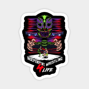 independent wrestling 4life Magnet