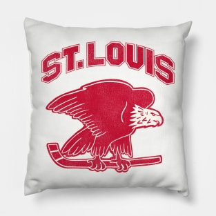 Defunct St Louis Eagles Hockey Team Pillow