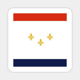 New Orleans Flag Magnet