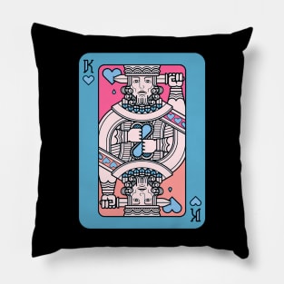 King Of Hearts Pillow