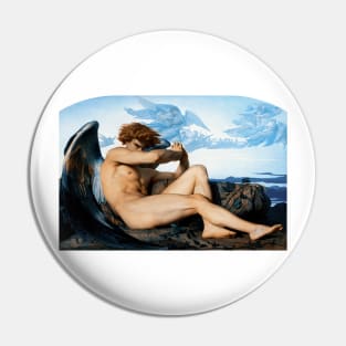 Fallen Angel Shirt Painting Lucifer Alexandre Cabanel Pin