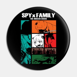 Anime Spy Fanart Pin