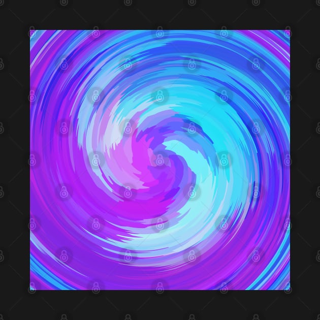Swirl of Crystal Lines Of Purples and Blue by Peaceful Space AS