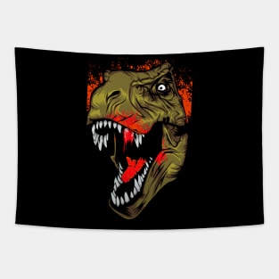 Dino Illustartion Tapestry