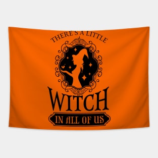 Theres a little witch Tapestry