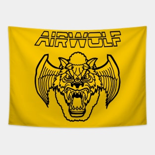 Airwolf Black Tapestry