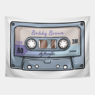 Bobby Brown Vintage Classic Cassette Tape Tapestry