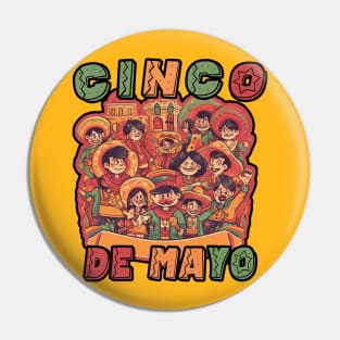 Cinco De Mayo Mexican Fiesta 5 De Mayo Fiesta Time Pin