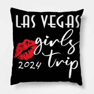 Las Vegas Girls Vacation trip 2024 Party Outfit Pillow