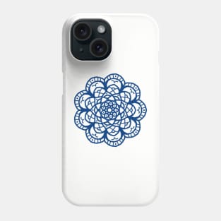 Blue Mandala Phone Case