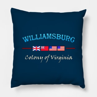 Williamsburg Virginia Pillow