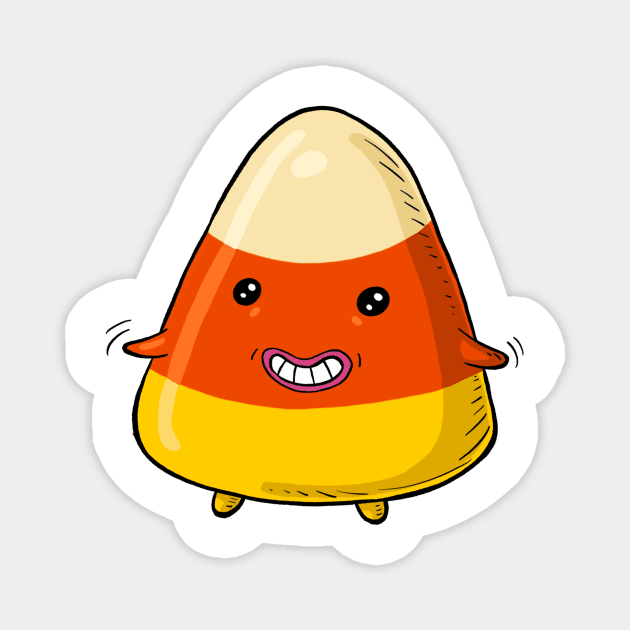 Cute Candy Corn 1 Magnet by rudyfaber