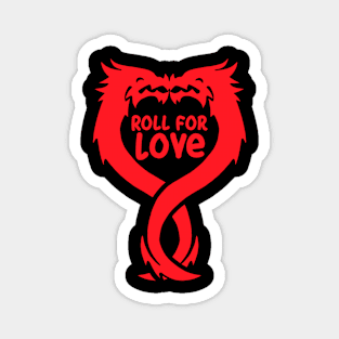 Roll for Love! Dnd Magnet