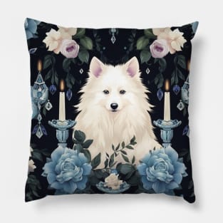 Spiritual Japanese Spitz Pillow