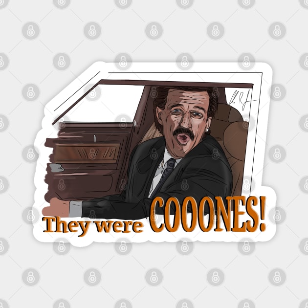 Wedding Singer: They were CONES! Magnet by 51Deesigns