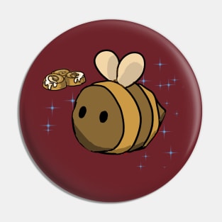 Cinnamon Bun Bee Pin